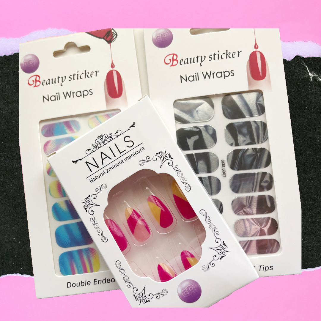 Somewhere in the Rainbow Nail Wrap Stickers