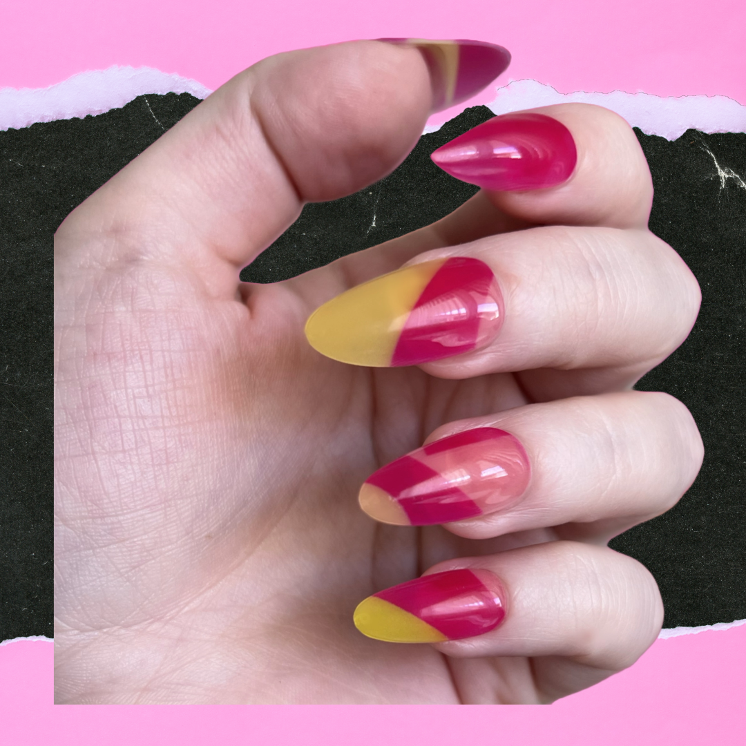 Pink Lemonade Press On Nail Set